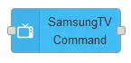 SamsungTV Command node